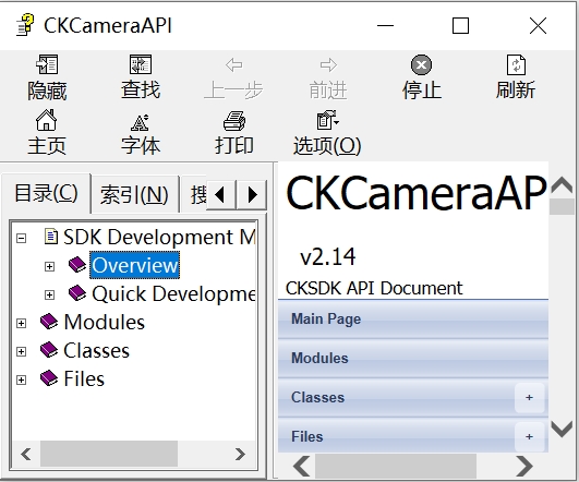 相机开发API英文文档